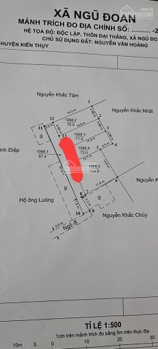 Bán lô đất Ngũ Đoan - Kiến Thụy - Hải Phòng