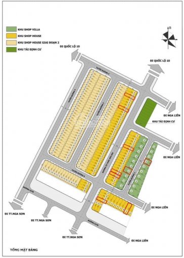 Chính chủ bán đất mới đấu hướng Đông đường Từ Thức, TT Nga Sơn, Thanh Hóa - 100m2 - giá: 1.6x tỷ