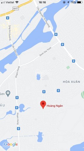 Bán lô đất MT kẹp cống đường Hoàng Ngân, Hòa Xuân, Đà Nẵng. DT: 100m2, đường 7m5, giá 3,2 tỷ