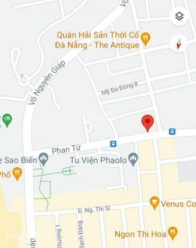 Cần bán lô đất mặt tiền đường Phan Tứ cách biển Mỹ Khê 200m