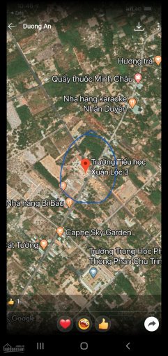 Bán lô đất thổ cư 270m2 xã Xuân Lộc, Sông Cầu