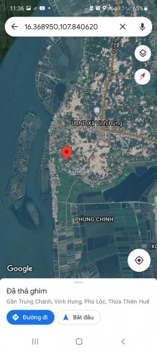 Chính chủ cần bán đất Vĩnh Hưng, đầm Thủy Tú, gần sông, gần biển, 0908358600