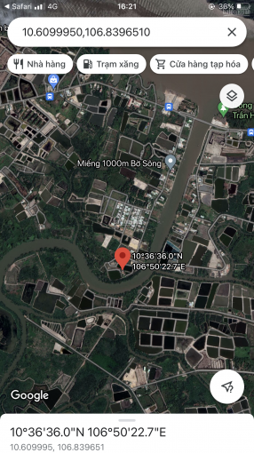 Bán 1.3hecta đất, nhà vườn đường Bà Xán, Xã Bình Khánh, Cần Giờ. Giá 2.5triệu/m2