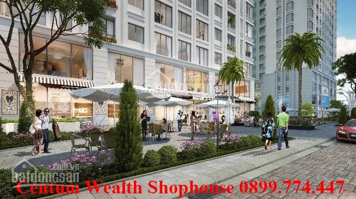 Shophouse Centum Wealth (1 trệt + lầu), mặt tiền đường, cho thuê sinh lợi ngay 8% năm đầu tiên