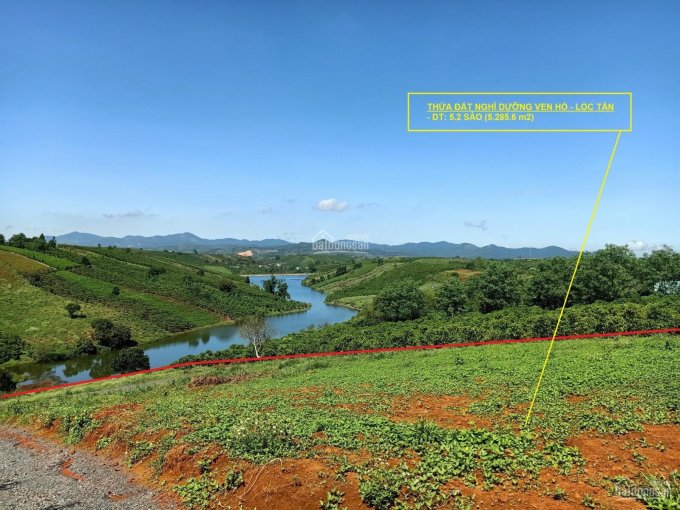 Cần bán gấp mảnh đất ở nghỉ dưỡng ven hồ - gần Bảo Lộc, Lâm Đồng, nên để giá rẻ như tặng so với TT
