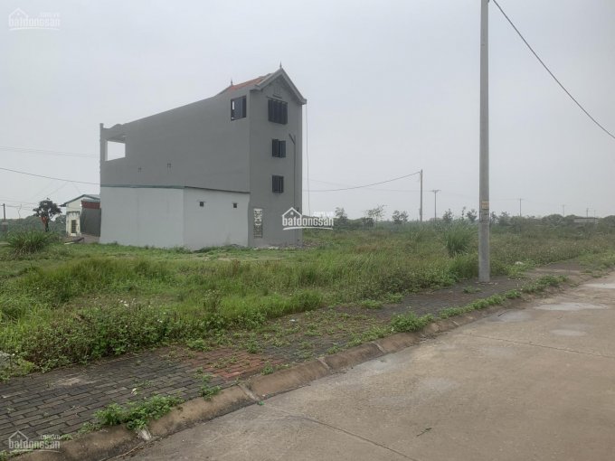 Chính chủ bán 110m2 đất đấu giá đã có sổ đỏ tại xã Tân Dân huyện Khoái Châu, Hưng Yên