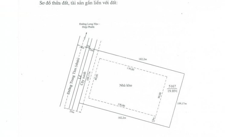 Bán nhà xưởng 10000m2 KCN Long Hậu, Cần Giuộc, Long AN