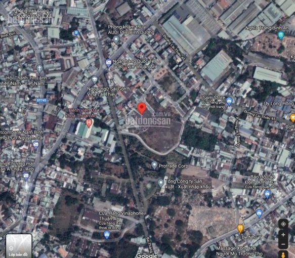Đất nền F0 dự án KDC Nguyễn Văn Tiết, trung tâm TP. Thuận An, cách UBND chỉ 500m. Pháp lý đầy đủ