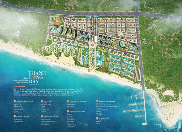 Ra mắt các căn biệt thự resort mặt biển vị trí đẹp dự án Thanh Long Bay sổ đỏ lâu dài, giá từ 6 tỷ