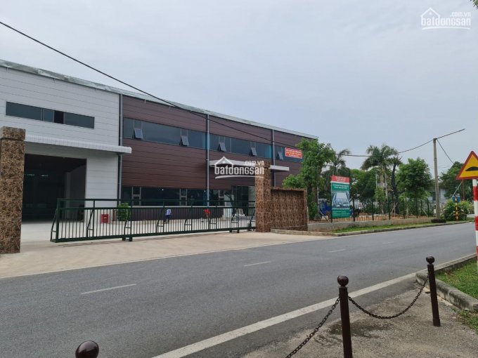 Cho thuê xưởng mới xây tại KCN Nội Bài, Sóc Sơn, đầy đủ công trình phụ trợ và giấy tờ pháp lí