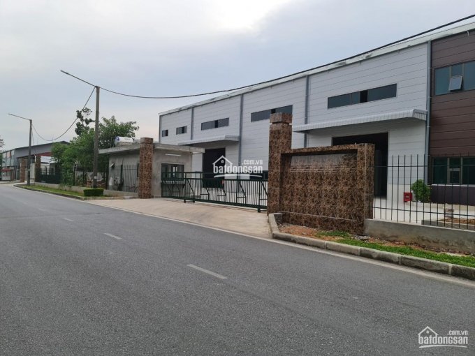 Cho thuê xưởng mới xây tại KCN Nội Bài, Sóc Sơn, đầy đủ công trình phụ trợ và giấy tờ pháp lí