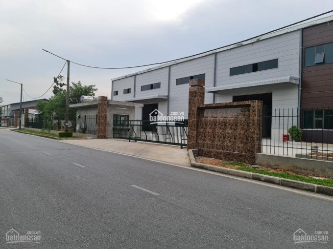 Bán toàn bộ nhà máy mới xây tại KCN Nội Bài, Sóc Sơn, đầy đủ công trình phụ trợ và giấy phép