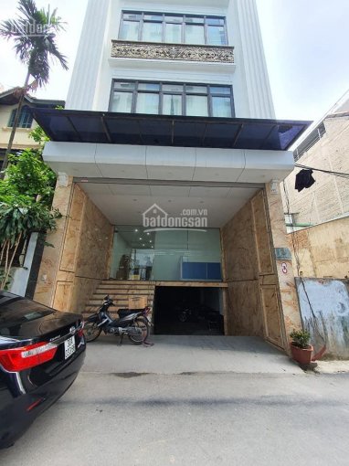 Cho thuê nhà mặt phố Nguyễn Văn Huyên, Cầu Giấy. Diện tích 80m2 x 8 tầng, mặt tiền 5m, thông sàn