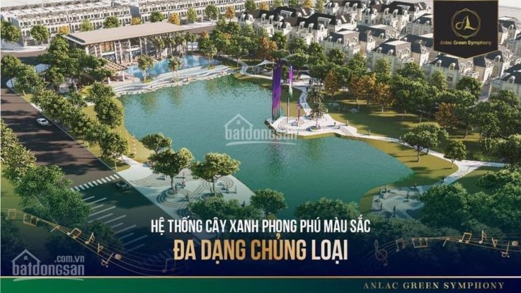 Quỹ hàng độc quyền biệt thự song lập, shophouse dự án An Lạc Green Symphony, ký HĐMB trực tiếp CĐT