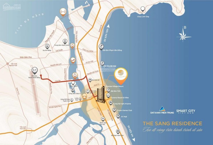 The Sang Residence - căn hộ cao cấp 3PN view biển Mỹ Khê đáng sống - đáng sở hữu nhất tại Đà Nẵng
