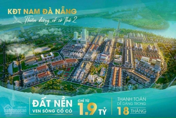 Mở bán đất nền giai đoạn 1 dự án Indochina Riverside, ven sông Cổ Cò, gần biển và sân golf Đà Nẵng