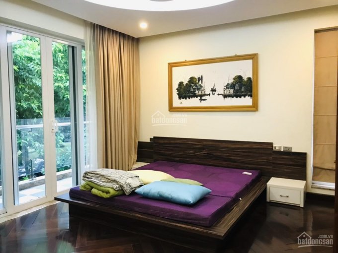 Cho thuê biệt thự liền kề 3 tầng x 225m2 full đồ, view cực thoáng tại Mimosa Ecopark, Hưng Yên