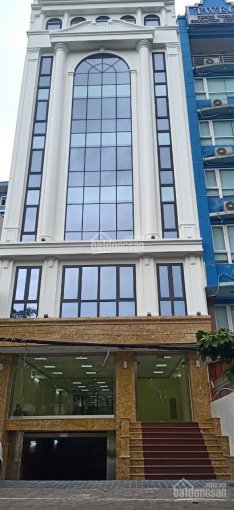 Cho thuê tòa nhà mới XD xong tại phố Hoàng Quốc Việt, DT 300m2 * 8T + 1 hầm, thông sàn giá 380tr/th