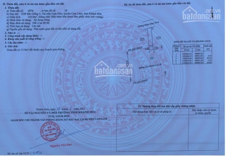 ĐẤT NỀN MẶT ĐƯỜNG LÊ LỢI 40M , GẦN BÃI DÀI GIÁ CHỈ TỪ 15Xtr/M2, KHAI THÁC DÒNG TIỀN LÊN TỚI 3TỶ/NĂM