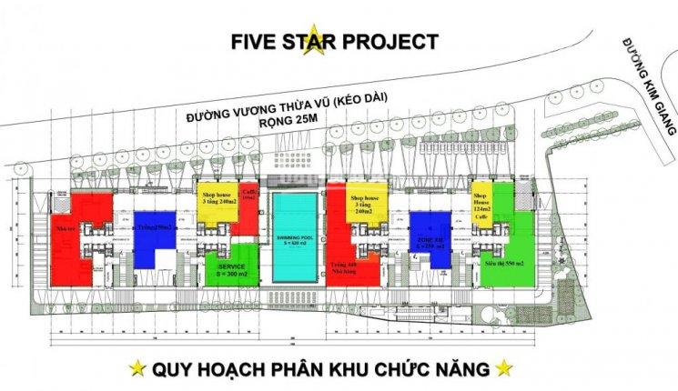 Chính chủ cho thuê diện tích 125m2 Five Star Kim Giang, Thanh Xuân giá thuê 22 triệu/tháng
