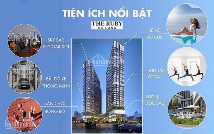 Độc quyền căn shop chân đế 2 mặt tiền biển The Ruby Hạ Long