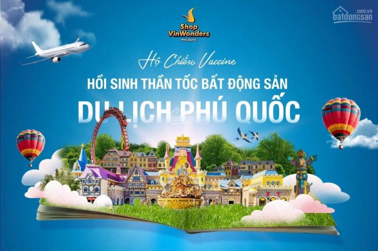 Shop Vinwonder Phú Quốc - Đầu tư cùng Vinhomes với 0 đồng vốn, LN 255%, tặng gói nội thất 500tr