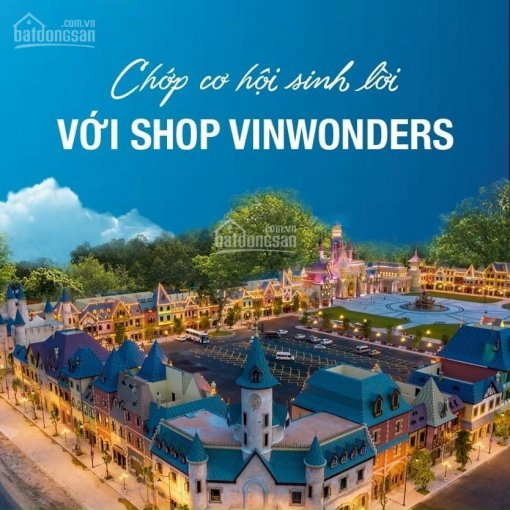 Shop Vinwonder Phú Quốc - Đầu tư cùng Vinhomes với 0 đồng vốn, LN 255%, tặng gói nội thất 500tr