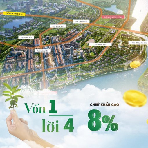 Với 838 triệu (45%) sở hữu lô đất ven đô, kề sông, biển. Lợi nhuận rõ ràng