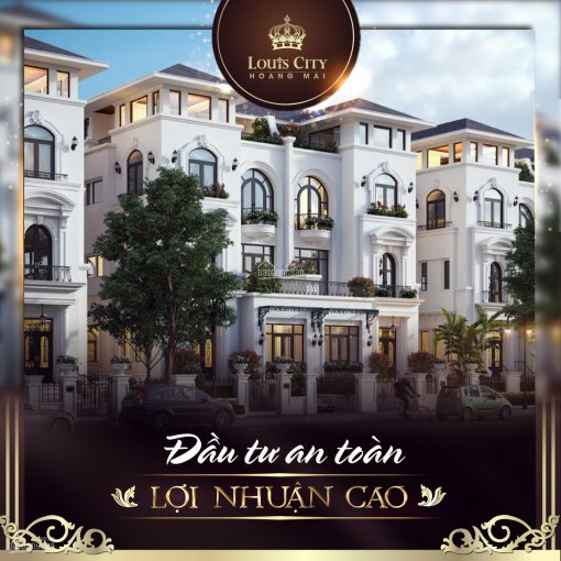 Sở hữu biệt thự, shophouse đẳng cấp nhất dự án Louis City mặt đường 40m chỉ 130 triệu/m2