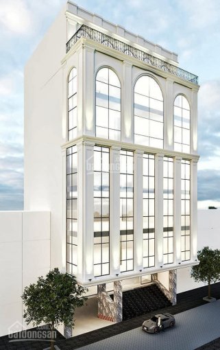 Cho thuê tòa văn phòng phố Hòa Mã 7.5 tầng, 2 hầm, mặt tiền 12m