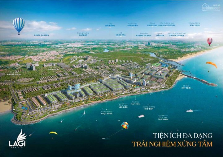 Đất nền sổ đỏ trực diện biển Lagi - Bình Thuận