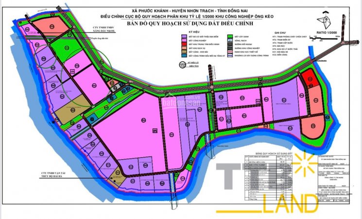 Bán đất lớn, xưởng và cho thuê đất 3ha đến 40ha trong khu công nghiệp Ông Kèo, Nhơn Trạch, Đồng Nai
