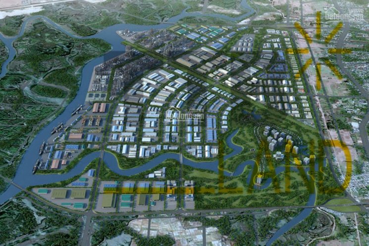 Bán đất lớn, xưởng và cho thuê đất 1ha đến 500ha trong khu công nghiệp Phú Mỹ, Bà Rịa Vũng Tàu