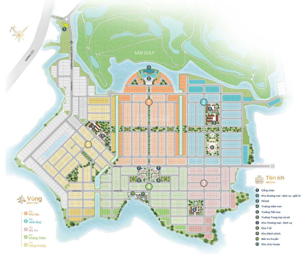 Cần tiền bán đất nền ngay sân golf Long Thành xây nhà phố và biệt thự 2 tỷ đến 20 tỷ (100-1000m2)