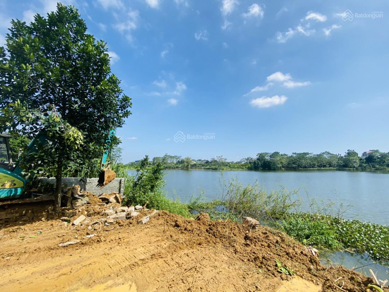 Siêu phẩm view hồ còn sót lại tại Đông Yên, Quốc Oai, mặt tiền 33m bám hồ