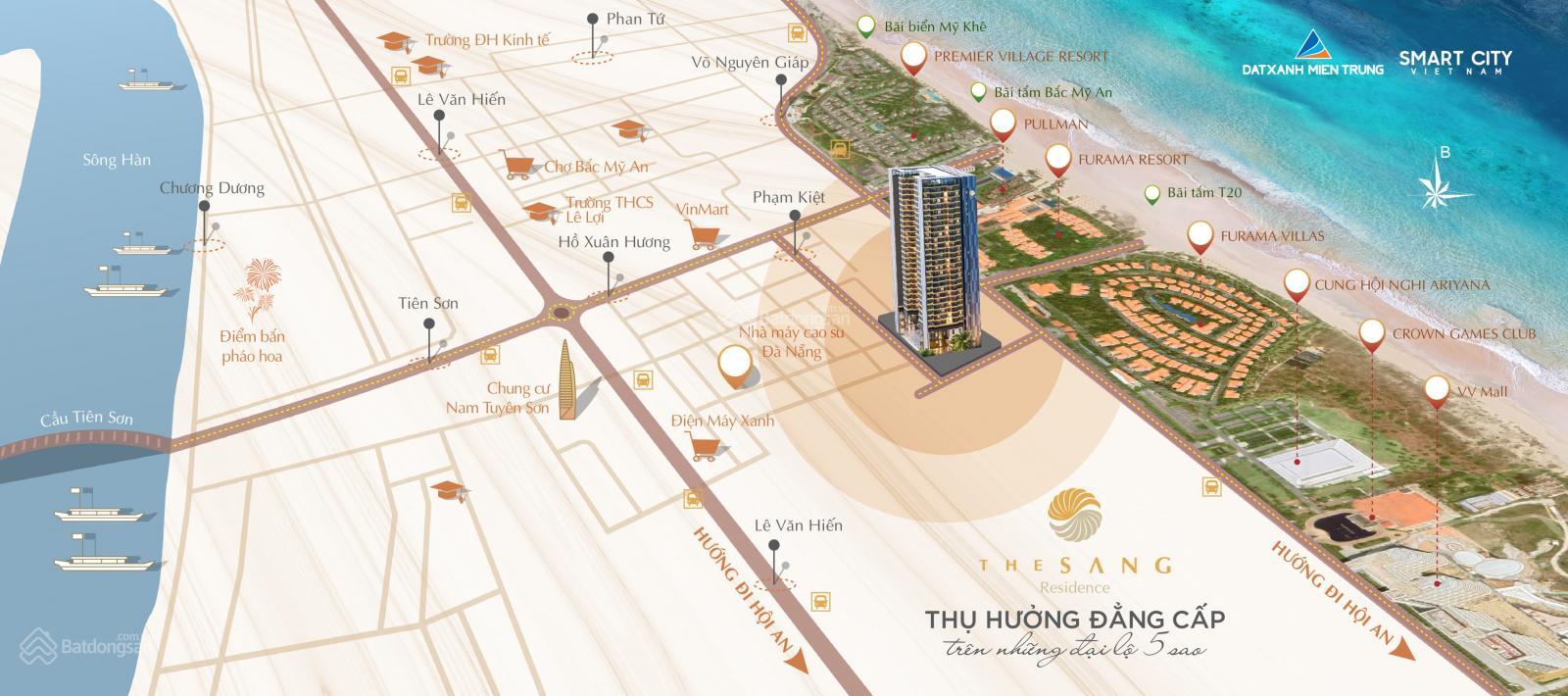 Sở hữu lâu dài căn hộ biển Đà Nẵng, tỷ suất sinh lời 80%/2 năm, 3 suất ngoại giao nhận quà 300tr