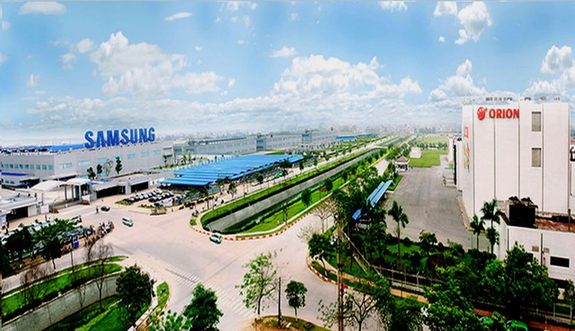 Một góc khu công nghiệp Yên Phong, Bắc Ninh 