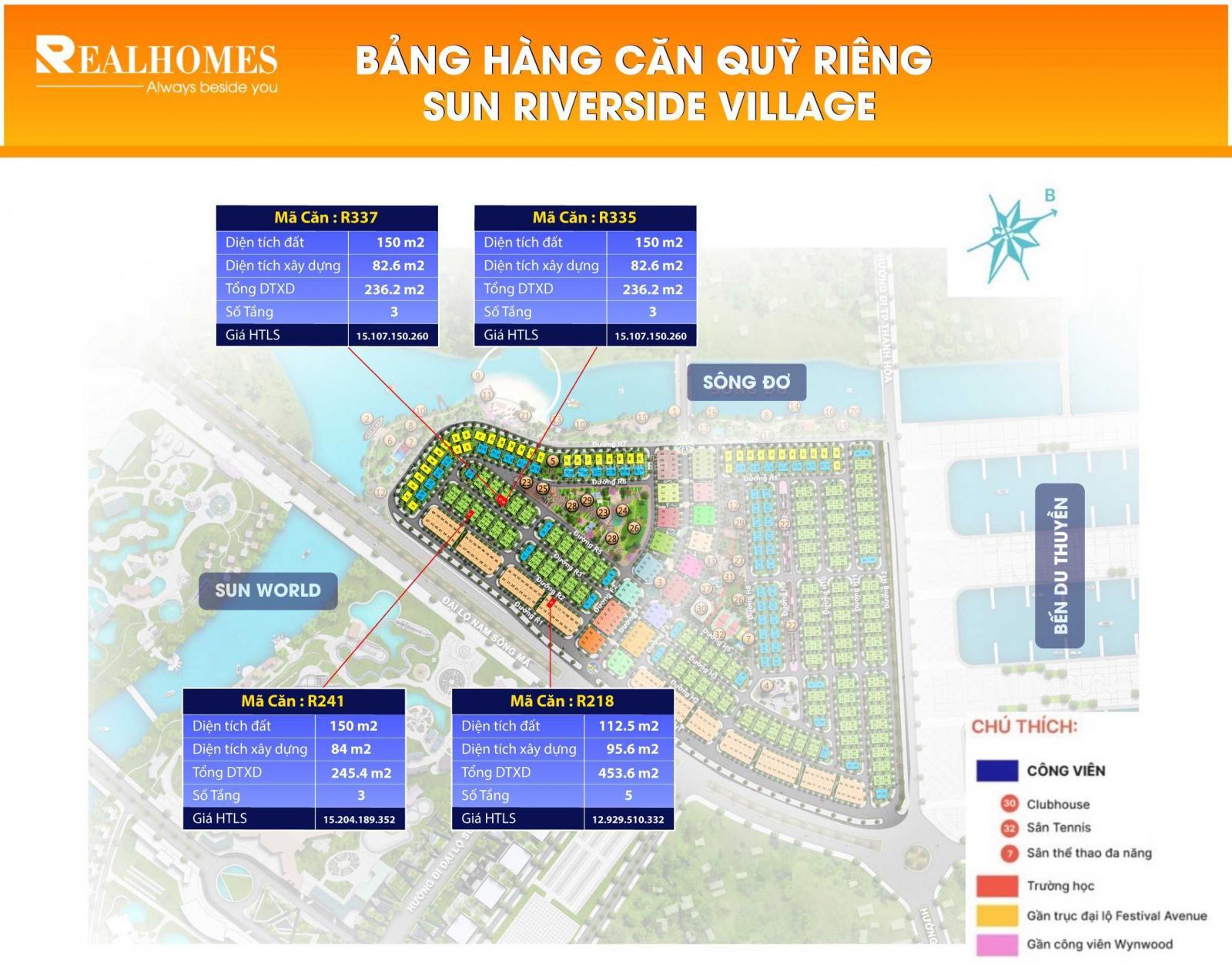 Bán suất ngoại giao dự án Sun Group Sầm Sơn Thanh Hóa - Shophouse, biệt thự quỹ CĐT. LH: 0944666186
