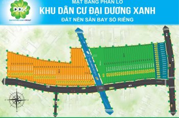 KDC Đại Dương Xanh - đất cửa ngõ sân bay ven biển Lộc An Hồ Tràm - giá chỉ từ 3.2tr/m2