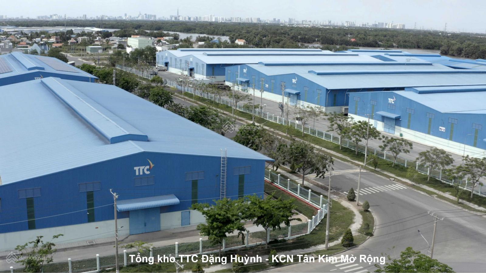 Tổng kho TTC Đặng Huỳnh đang triển khai mở rộng khai thác cho Thuê kho - bãi tại KCN Sóng Thần 1