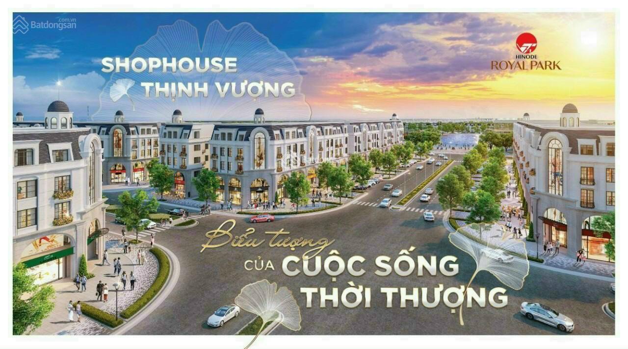 Bán gấp shophouse Thịnh Vượng, vị trí trung tâm đẹp nhất dự án DT 135m2, mặt tiền 7.5m