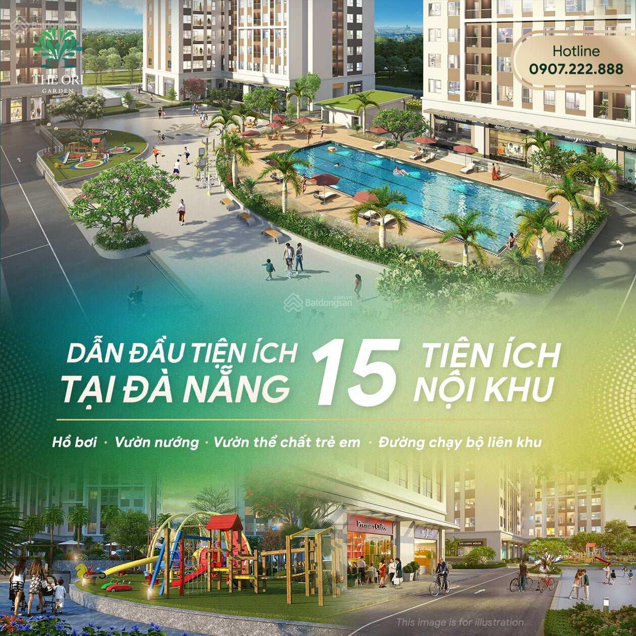 The Ori Garden Đà Nẵng - Duy nhất 1 căn 2PN giá cực ưu đãi cuối năm 2021!!!!