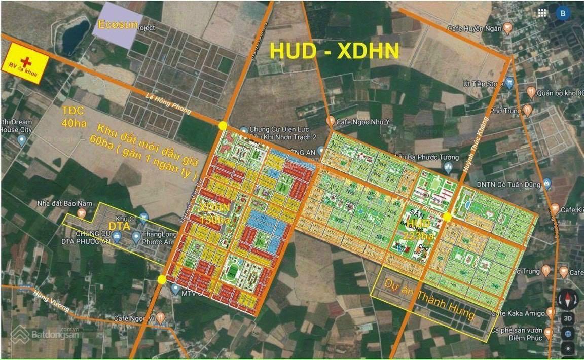 Mua bán đất nền dự án khu đô thị mới Long Thọ Phước An. SĐT: 0933 816 346