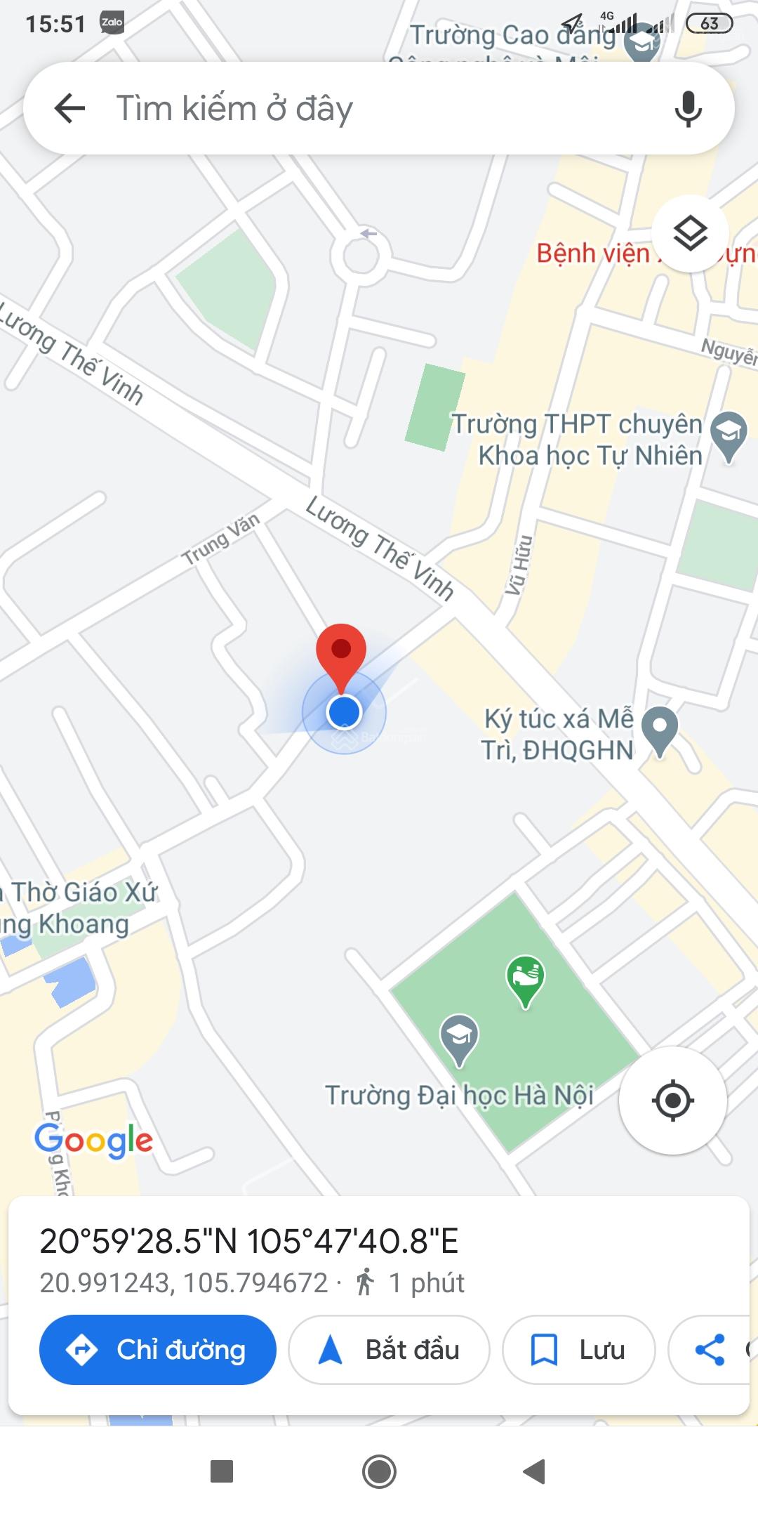 Chính chủ cho thuê cửa hàng 4tr/1 tháng mặt đường Phùng Khoang, cách đường Lương Thế Vinh 150m