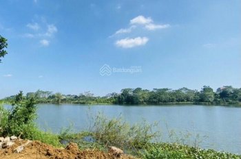 Bán đất Sơn Tây gần CNC Hoà Lạc, giá 1.2 tỷ, đường 2 ô tô tải tránh tầm nhìn view hồ