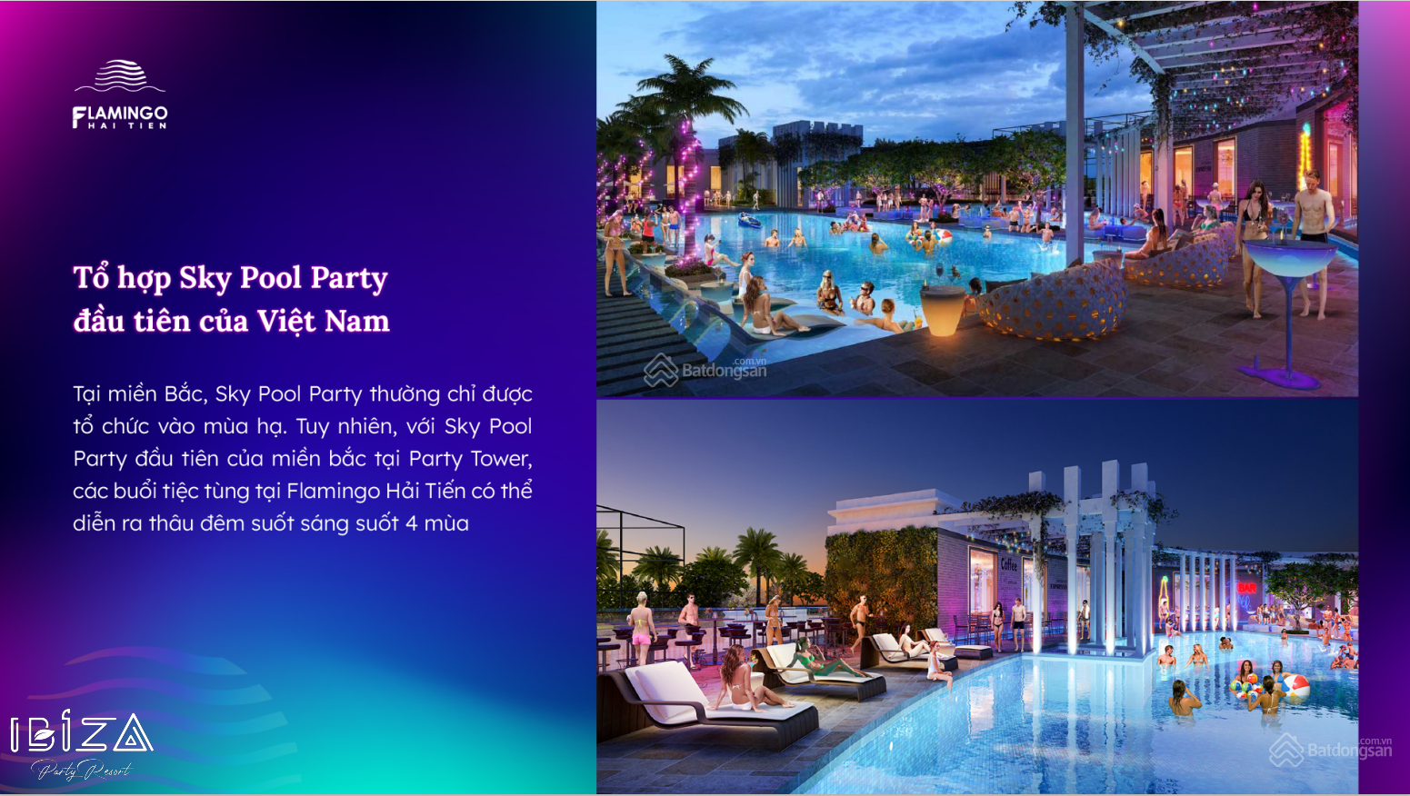 Siêu phẩm Ibiza Party Resort, tập đoàn Flamingo Hải Tiến chỉ với 500 triệu/ căn. Liên hệ 0968771118
