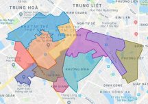 Bản đồ quy hoạch quận Thanh Xuân, Hà Nội cập nhật mới nhất