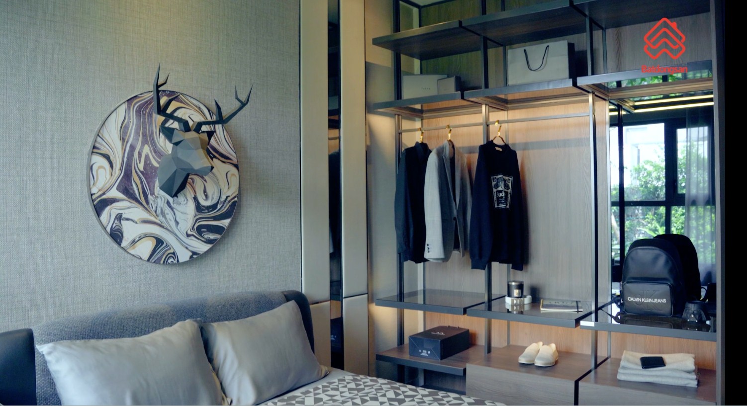 Phòng ngủ căn hộ mẫu Westgate